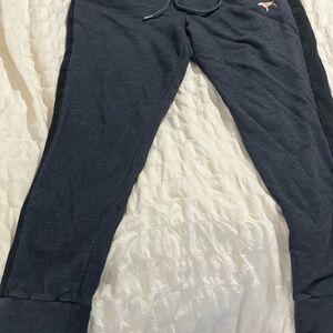 PINK Victoria's Secret Navy and Black Girls' Jogger Sweatpants